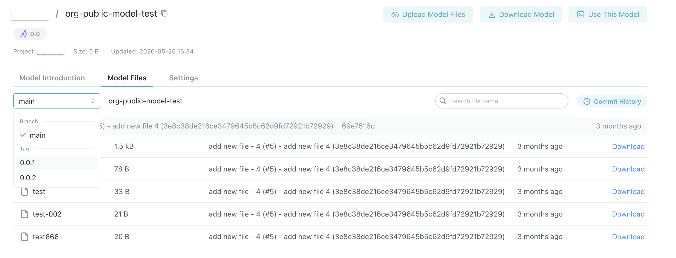 Branch Dropdown